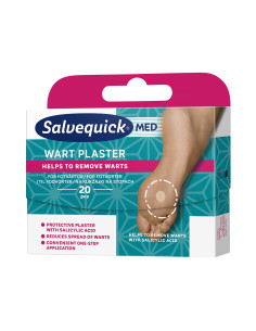 SALVEQUICK plastry Wart na kurzajki 20 sztuk