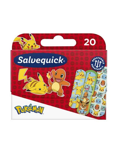 SALVEQUICK plastry Pokemon 20 sztuk