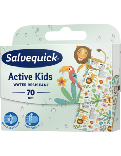 SALVEQUICK plastry Kids Active 70 cm