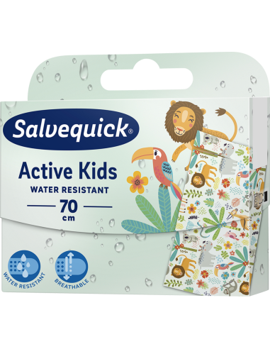 SALVEQUICK plastry Kids Active 70 cm