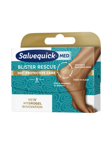 SALVEQUICK plastry Blister Rescue PIĘTY 5 sztuk