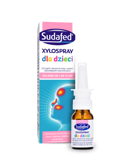 Sudafed XyloSpray dla dzieci 10 ml