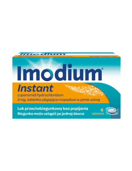 Imodium Instant 6 tabletek