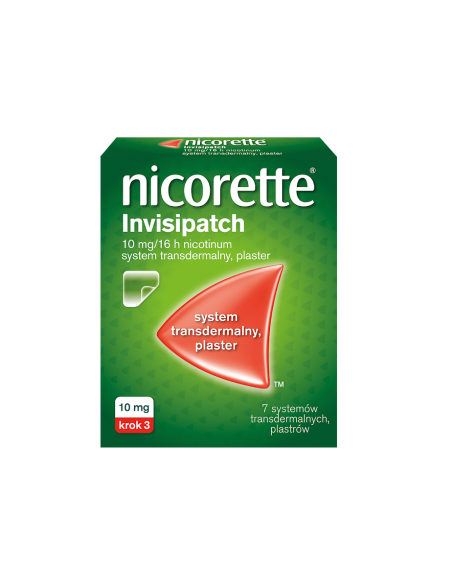Nicorette Invisipatch 10 mg/16h 7 plastrów