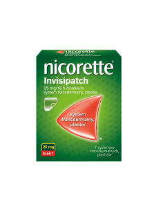 Nicorette Invisipatch 25mg/16 h 7 plastrów