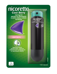 Nicorette Spray Cool Berry 150 dawek