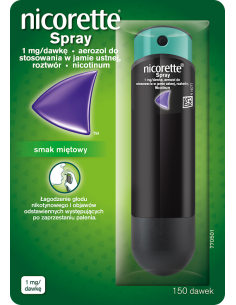 Nicorette Spray 1 mg/daw. 150 dawek