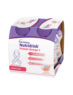 Nutridrink Protein Omega 3 mango-brzoskwinia 4x125 ml