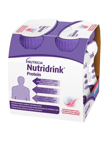 Nutridrink Protein rześki smak 4x125ml