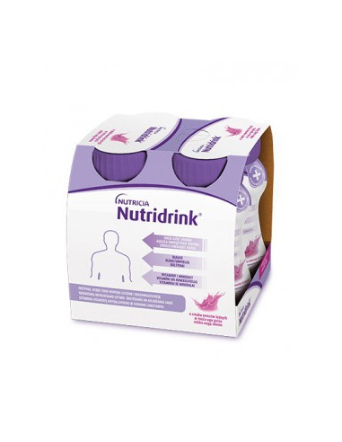 Nutridrink o smaku owoców leśnych 4x125 ml
