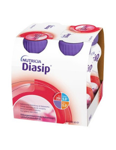 Nutridrink Diasip o smaku truskawkowym 4x200 ml