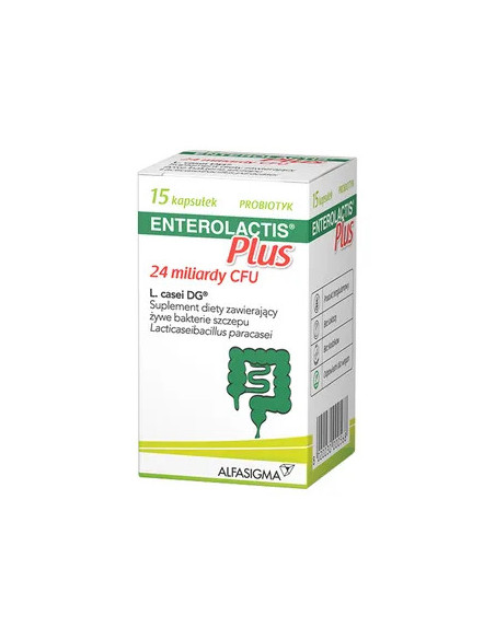 Enterolactis Plus 15 kapsułek