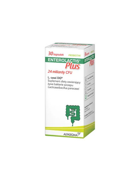 Enterolactis Plus 30 kapsułek