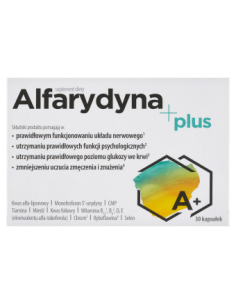 Alfarydyna Plus 30 kapsułek