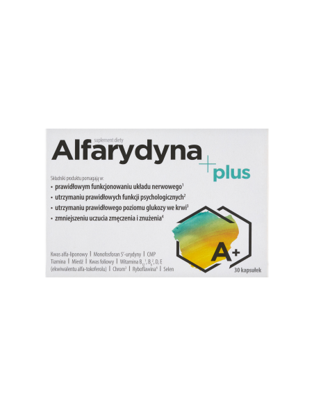 Alfarydyna Plus 30 kapsułek