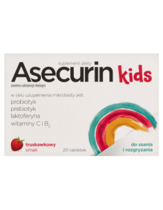 Asecurin Kids 20 tabletek do ssania