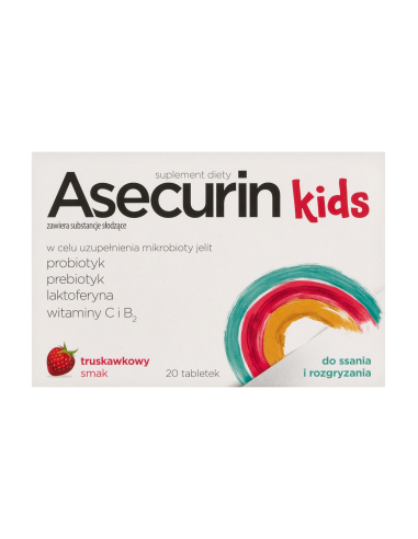 Asecurin Kids 20 tabletek do ssania