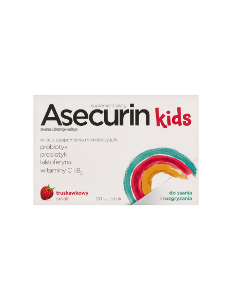 Asecurin Kids 20 tabletek do ssania