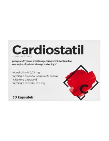 Cardiostatil 30 kapsułek