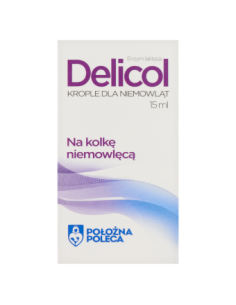Delicol krople dla niemowląt 15 ml