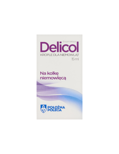 Delicol krople dla niemowląt 15 ml