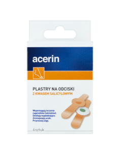 Acerin plastry na odciski 6 sztuk