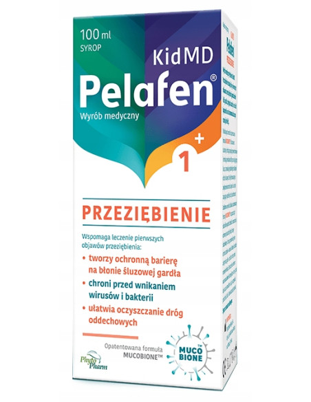 Pelafen Kid MD 1+ Przeziębienie syrop 100 ml