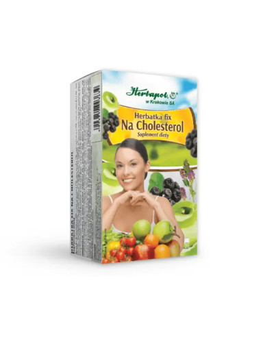 Herbatka na cholesterol fix 20 sasz.