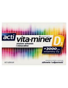 Acti vita-miner D3 60 tabletek