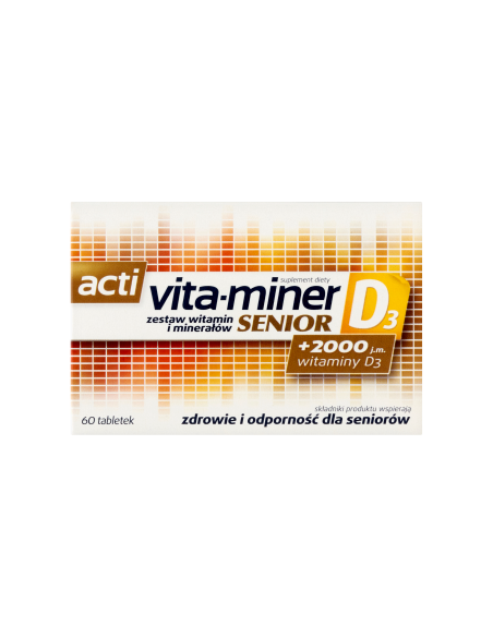 Acti vita-miner Senior D3 60 tabletek