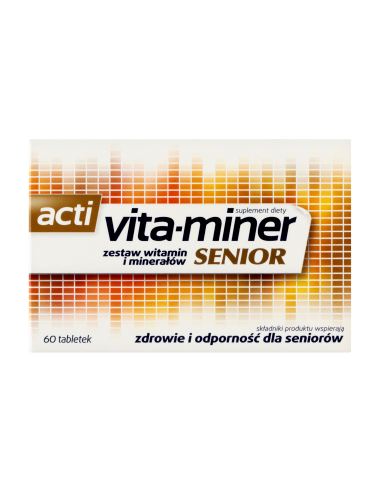 Acti vita-miner Senior 60 tabletek