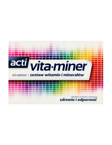 Acti vita-miner 60 tabletek