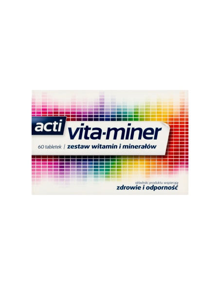 Acti vita-miner 60 tabletek