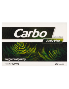 Carbo Activ Vita 20 kapsułek