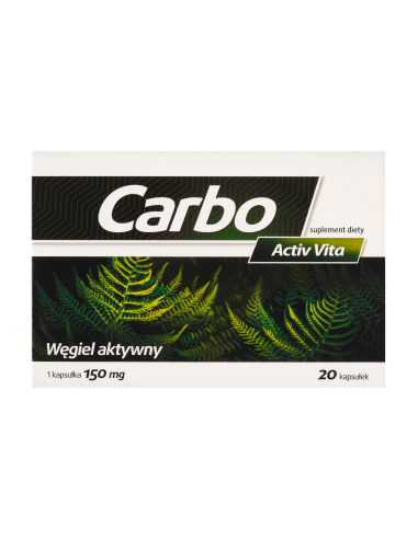 Carbo Activ Vita 20 kapsułek