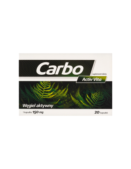 Carbo Activ Vita 20 kapsułek