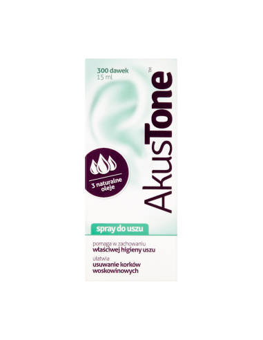 Akustone spray do uszu 15 ml