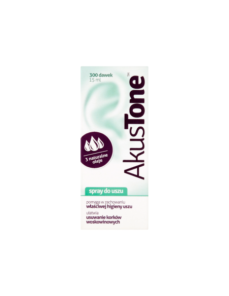 Akustone spray do uszu 15 ml