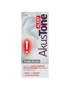 Akustone Alert krople do uszu 15ml
