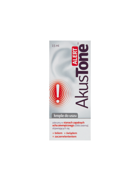 Akustone Alert krople do uszu 15ml