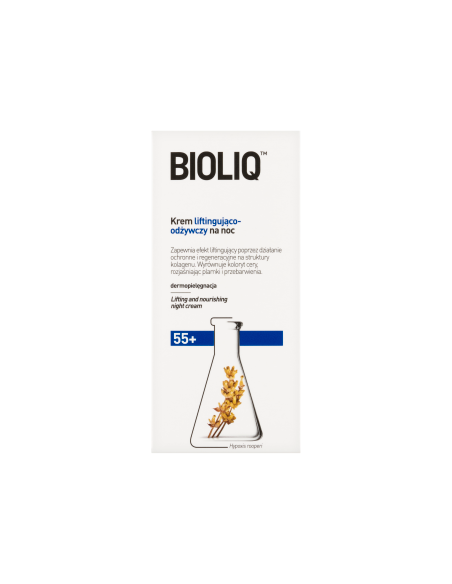 BIOLIQ 55+ krem liftingująco-odżywczy na noc 50 ml