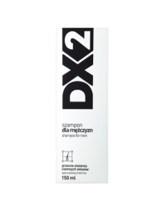 DX2 szampon dla mężczyzn przeciw siwieniu ciemnych włosów...