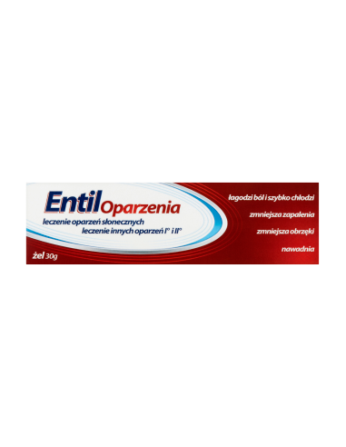Entil żel na oparzenia 30 g