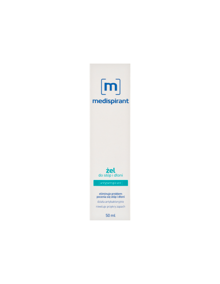 Medispirant żel do stóp i dłoni 50 ml