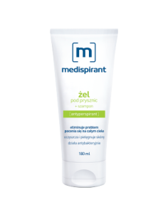 Medispirant żel pod prysznic + szampon 180 ml