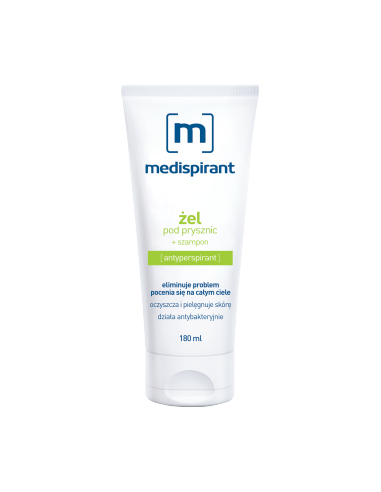 Medispirant żel pod prysznic + szampon 180 ml