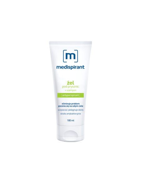 Medispirant żel pod prysznic + szampon 180 ml
