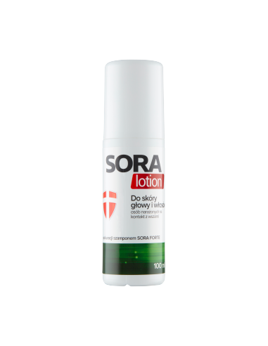 Sora Lotion do skóry głowy i włosów 100 ml