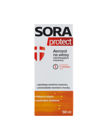 Sora Protect aerozol na włosy zapobiegający...