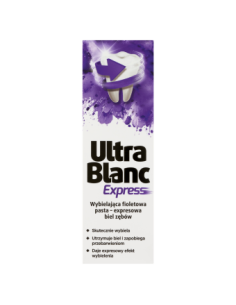 Ultrablanc Express pasta wybielająca fioletowa 75 ml